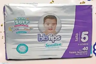 Super kompras BB Tips Pañal t5 40 pzs oferta