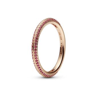 Pandora Anillo de pavé rojo pandora me oferta