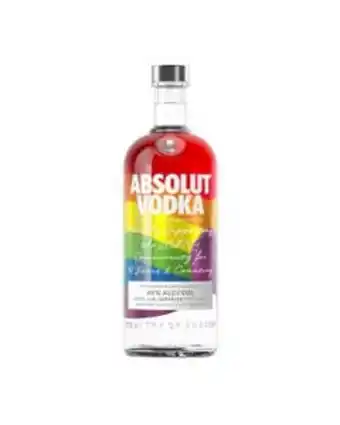 La Europea Vodka absolut rainbow 750 ml oferta