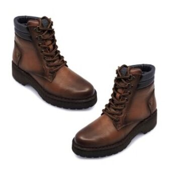 Chapur Botin de piso en piel oferta