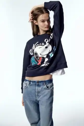 ZARA Sudadera snoopy peanuts™ oferta