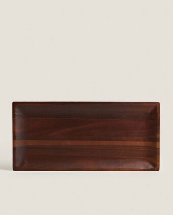 ZARA HOME Bandeja madera mediana oferta