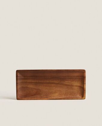 ZARA HOME Bandeja madera pequeña oferta