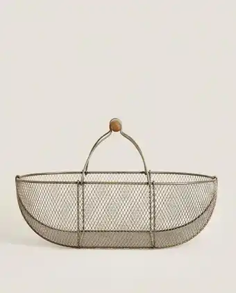 ZARA HOME Cesta de red metálica oferta
