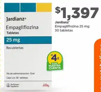 Jardianz 30 tabletas