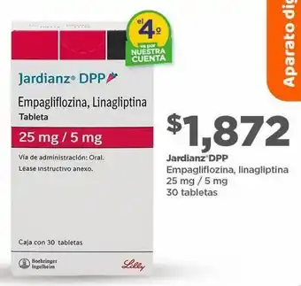 Jardianz dpp 30 tabletas