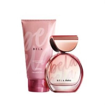 Set perfume de mujer + loción perfumada bela