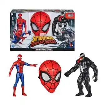 Sam's Club Empaque de figuras marvel spider-man maximum venom titan hero series oferta