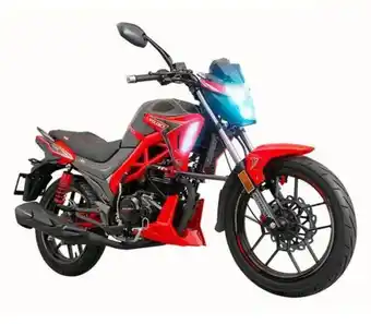 Muebles América Motocicleta de ciudad veloci razzer gtr3 200 cc rojo más casco oferta