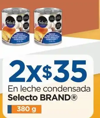 Chedraui En leche condensada selecto brand 380 g oferta