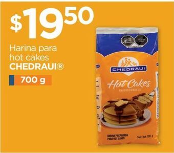 Harina para hot cakes chedraui 700 g