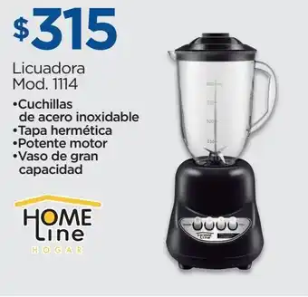 Chedraui Licuadora mod. 1114 home line oferta