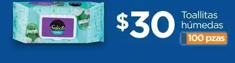 Chedraui Toallitas húmedas selecto baby 100pzas oferta