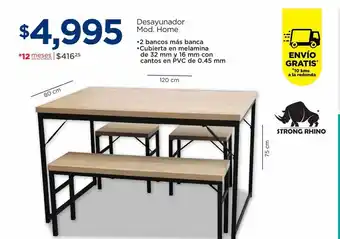 Chedraui Desayunador mod. home oferta