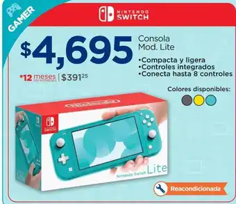 Chedraui Consolas mod lite oferta