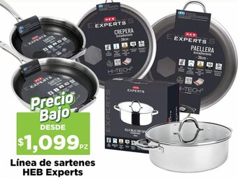 HEB HEB Linea de sartenes Experts oferta