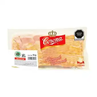 Tocino de cerdo ahumado corona rebanado de 1 kg