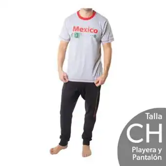 Sam's Club Set de pijama para caballero fifa talla ch gris oferta