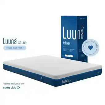 Sam's Club Colchón luuna blue high support individual oferta