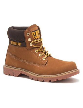 Liverpool Bota al tobillo caterpillar de piel para mujer oferta