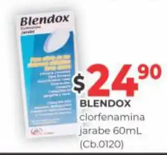 Blendox clorfenamina jarabe 60 ml