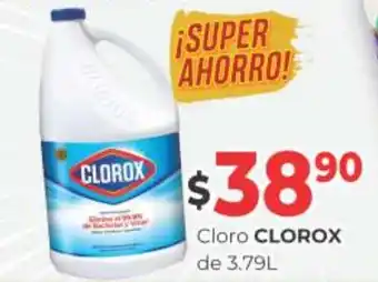 Clorox Cloro de 3.79 L
