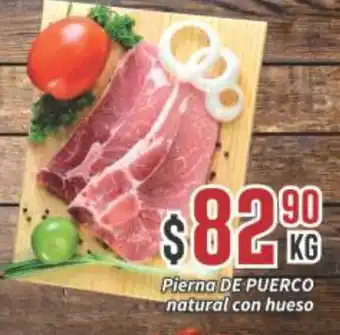 Super Gutiérrez Pierna de Puerco Natural con hueso oferta