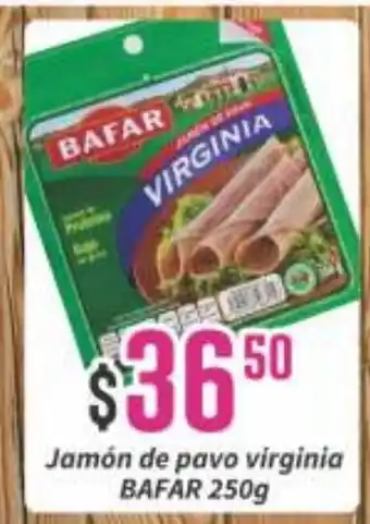 Super Gutiérrez Bafar Jamon de pavo virginia oferta
