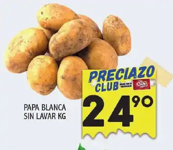 Papa Blanca sin Lavar kg