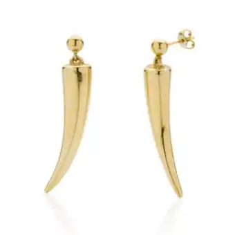 Cristian Lay Aretes colmillo dorado oferta