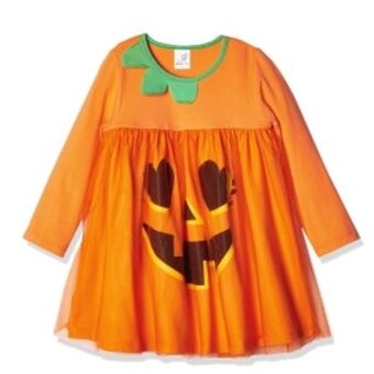Conjunto pijama calabaza bebé niña