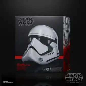 Juguetrón Hasbro star wars black series first order stormtrooper helmet f0012 oferta