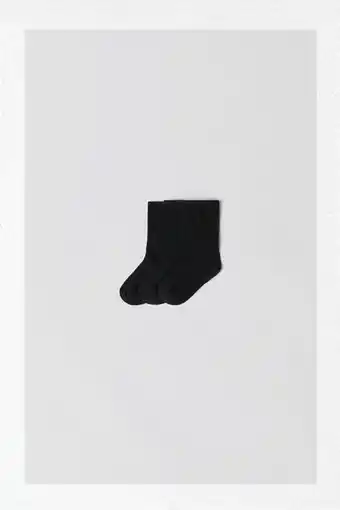 ZARA Baby/ pack tres calcetines largos básicos oferta