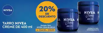 DelSol Tarro nivea creme de 400ml oferta