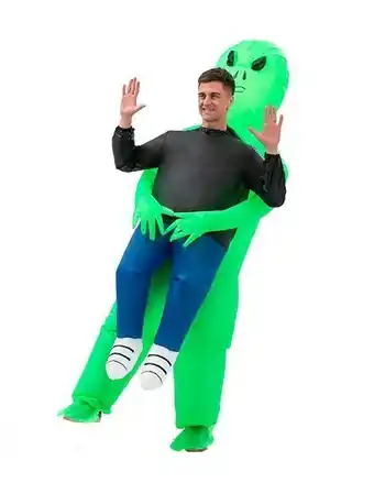 Disfraz inflable de alien beckon