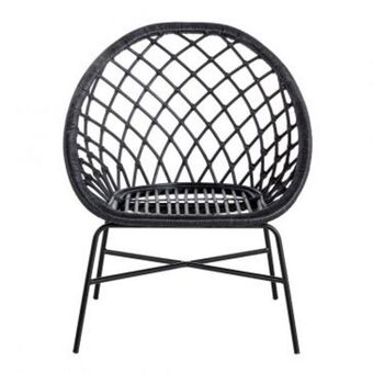 Muebles Dico Silla beauty rattan negro oferta