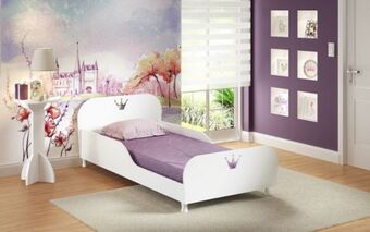 Muebles Dico Cama blanco reyna-rey oferta