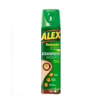 Alex limpiador en spray para muebles antiestatico con serum 400 ml