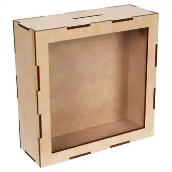 Alcancia lisa 16x16x6cm