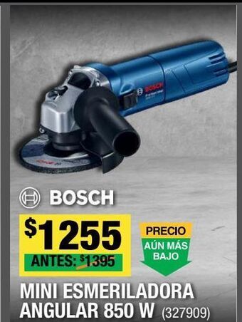 The Home Depot Mini esmeriladora angular 4 1/2 bosch 850 w oferta