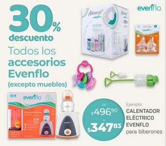 DelSol Calentador electrico evenflo oferta