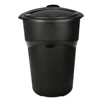 Bote para basura con ruedas y tapa de 121 l