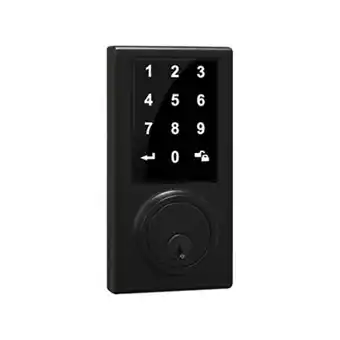 Cerrojo electronico touch negro