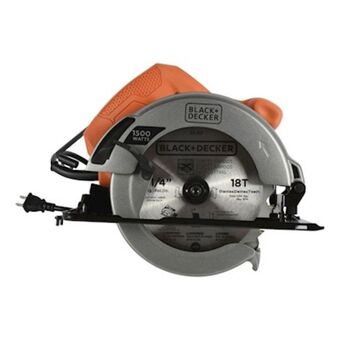 The Home Depot Sierra circular 7 1/4 de pulgadas black+decker 5500 rpm 1500 w oferta