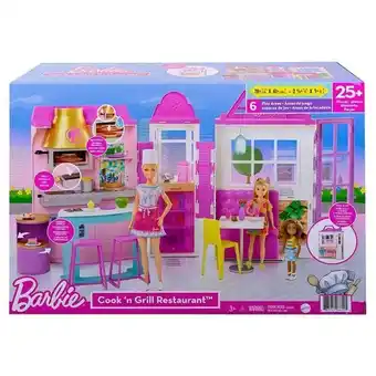 Juguetibici Barbie restaurante con muñeca hbb91 oferta