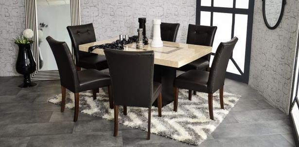 Muebles Dico Comedor esmeralda con sillas odisey floter café oferta