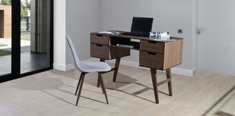Muebles Dico Escritorio athos nogal oferta