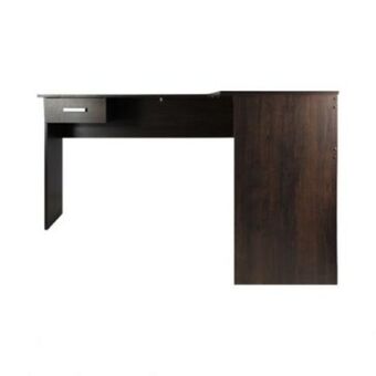Muebles Dico Escritorio en l con 1 cajon fenix jm-1181 café oferta