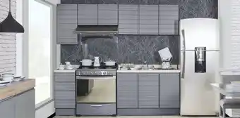 Muebles Dico Cocina 200 cm fem gris oferta