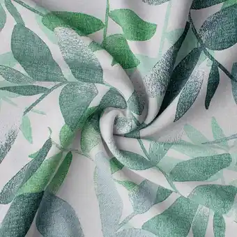 Telas Junco Loneta selva – textura de hojas oferta
